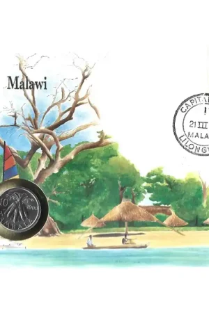 Numisbrief Malawi 1989 10 Tambala Nowość