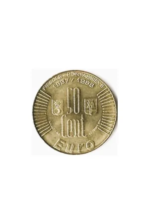 Szybka dostawa Penning Italië 50 Eurocent 1998 Fiesole Pontassieve
