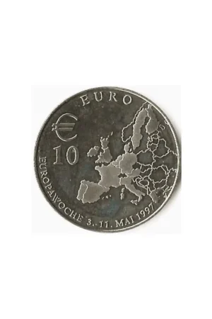 Penning Duitsland 10 Euro 1997 Europawoche Darmowa dostawa