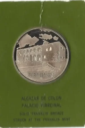 Penning Alcazar de Colon Palacio Virreinal Autentyczny
