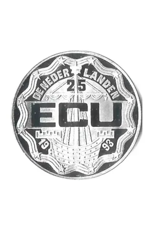 Rabat Nederland 1989 Chr. Huygens 25 Ecu