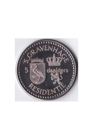 Nederland 's-Gravenhage 1985 Residentie 5 Daalders Najlepsza cena