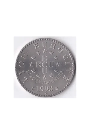 Frankrijk Ecu Lyon Eurocité 1993 Autentyczny