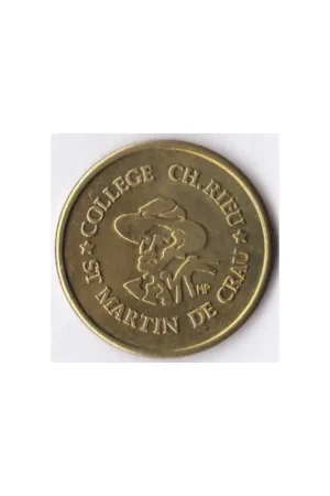 Oryginalny Frankrijk Ecu College Ch.Rieu / St. Martin de Crau 1993