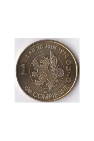 Frankrijk Compiegne 1998 € 1 penning Wyprzedaż