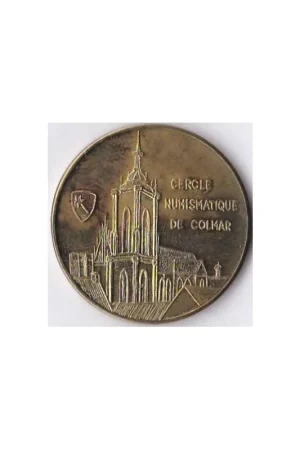 Frankrijk 3 euro Cercle Numismatique de Colmar 1997 penning Szybka dostawa