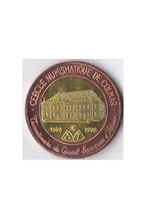 Zamów teraz Frankrijk 2 euro Cercle Numismatique de Colmar 1998 penning