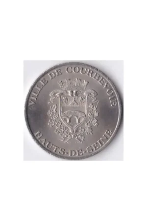Frankrijk 1998 Ville de Courbevoie Hauts de Seine € 2 penning Oferta limitowana