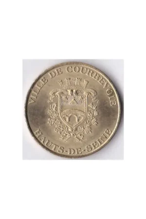 Frankrijk 1998 Ville de Courbevoie Hauts de Seine € 1 penning Oferta limitowana