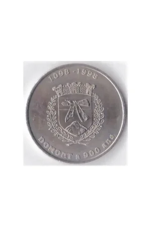 Frankrijk 1998 Domont € 2 penning Darmowa dostawa