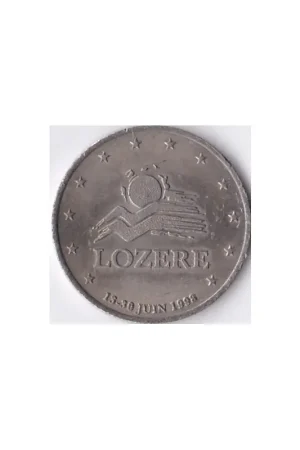Wysoka jakość Frankrijk 1998 2 euro de Lozere penning