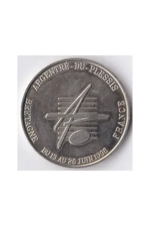 Frankrijk 1998 2 euro d'Argentré-du-Plessis penning Ekspresowa dostawa