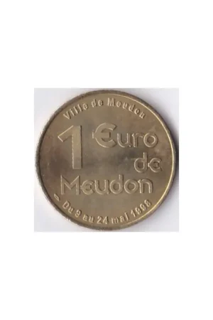 Frankrijk 1998 1 euro de Meudon 1998 penning Rabat