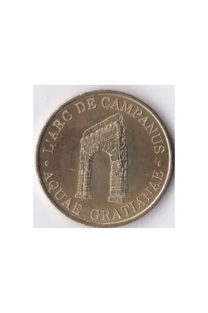 Frankrijk 1998 1 euro d'Aix les Bains penning l'Arc de Campanus Tani