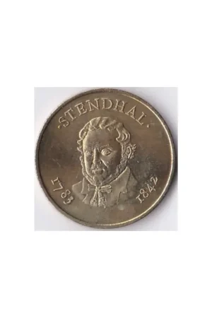 Frankrijk 1998 '€1 de Grenobles' Stendhal penning Zwrot pieniędzy