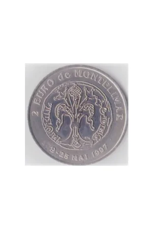 Oferta limitowana Frankrijk 1997 €2 de Montelimar penning 'Chateau des Adhemar'