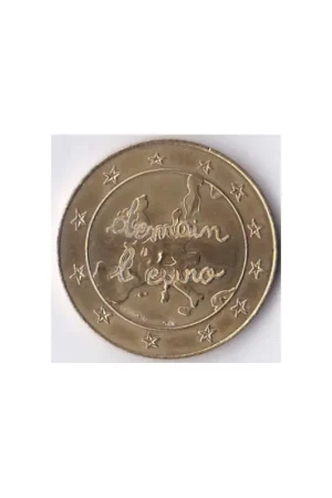 Frankrijk 1996 1,5 euro demain l'euro penning Oferta limitowana