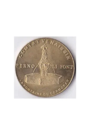 Frankrijk 1996 1 euro de Pernes-les-Fontaines penning Oryginalny