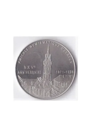 Wyprzedaż Frankrijk 1996 1 euro d'Evreux penning