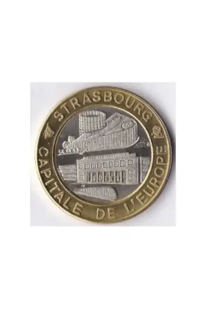 Nowość Frankrijk 1994 5 Ecu Strasbourg Capitale de L'Europe