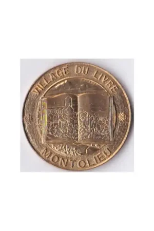 Wysoka jakość Frankrijk 1,5 Ecu Village Du Livre Montolieu 1995