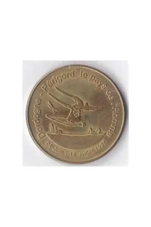 Ekspresowa dostawa Frankrijk 1997 1 euro du Perigord Dordogne penning