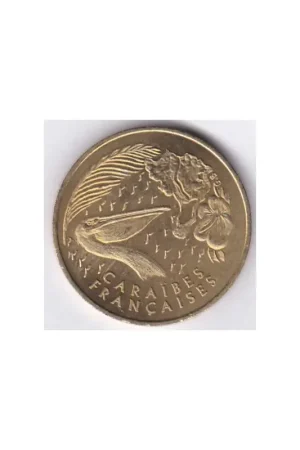 Frankrijk 1996 €1 Saint Martin penning Caraïbes Francaises Oferta limitowana