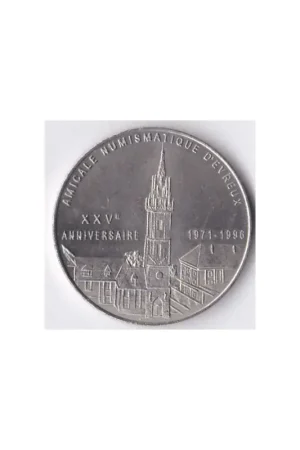 Frankrijk 1996 3 euro d'Evreux penning Rabat