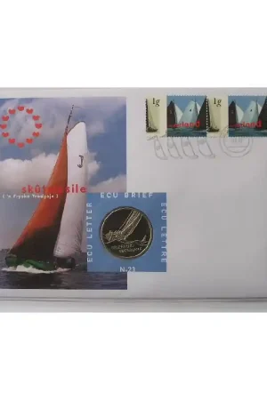 Ecubrief nummer 23 'Nederland Waterlandskütsjesile 1997' Kup teraz