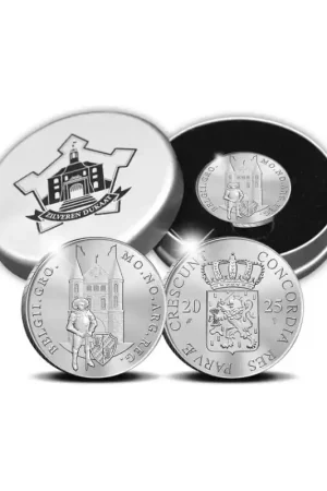Tani Nederland 2025 Zilveren Dukaat 2025 'Poelepoort' Zilver Proof