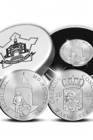 Nederland 2025 Zilveren Dukaat 2025 'Gevangenpoort' Zilver Proof Kup teraz