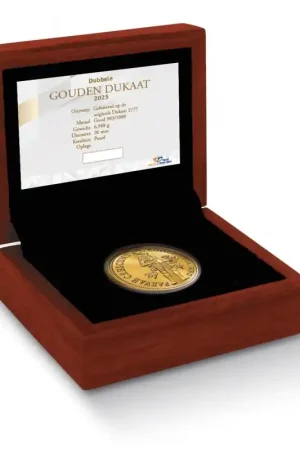 Nederland 2025 Gouden DukaatDubbel Oryginalny