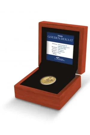 Wyprzedaż Nederland 2021 Gouden Dukaat (Zuid) geslagen met stempel van 2020