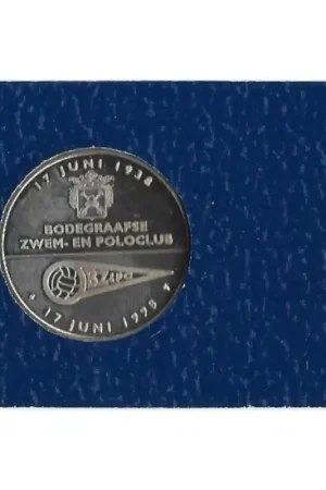 Bodegraven 60 jaar Zwem & Poloclub 1938 - 1998 Penning Zwrot pieniędzy