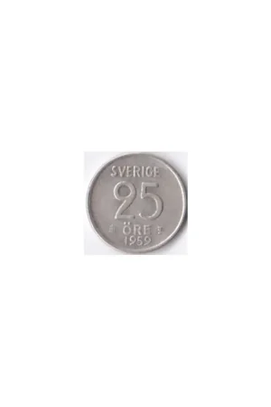 Zweden 25 Ore 1959 Tylko dziś