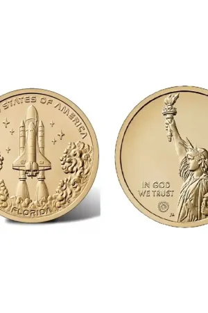 USA 1 dollar 2025 P 'American Innovation 'Florida' Unc Ekspresowa dostawa