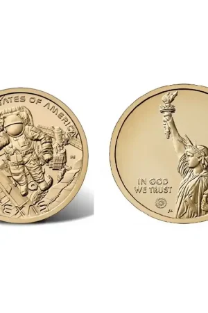 Autentyczny USA 1 dollar 2025 D 'American Innovation-Texas' Unc