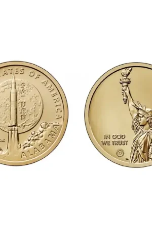 USA 1 dollar 2024 D 'American Innovation 'Alabama-Saturn V Unc Nowość