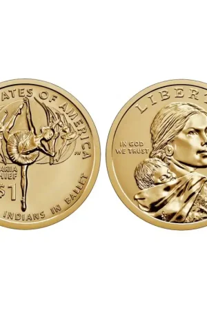 USA 1 dollar 2023 D 'Native-Indians in ballet' Unc Wyprzedaż