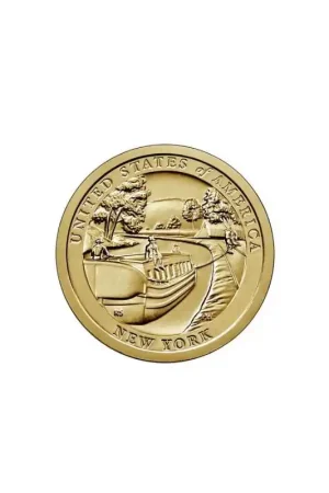 USA 1 dollar 2021 D 'American Innovation 'New York Unc Zwrot pieniędzy