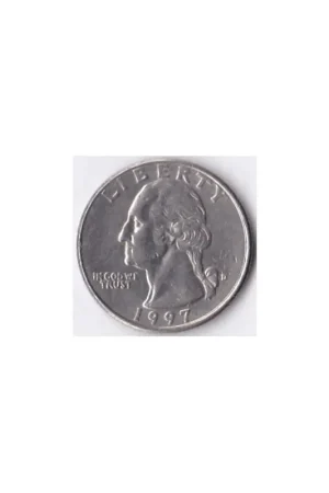 United States of America ¼ Doller 1997 D Zf+ Szybka dostawa