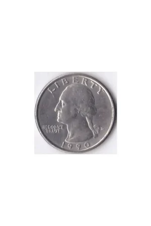 United States of America ¼ Doller 1990 D Zf+ Zwrot pieniędzy