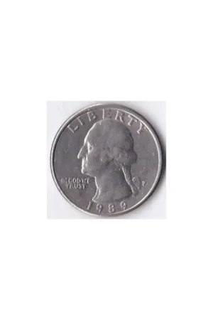 United States of America ¼ Doller 1989 P Zf Rabat