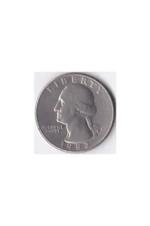 Promocja United States of America ¼ Doller 1983 D Zf+