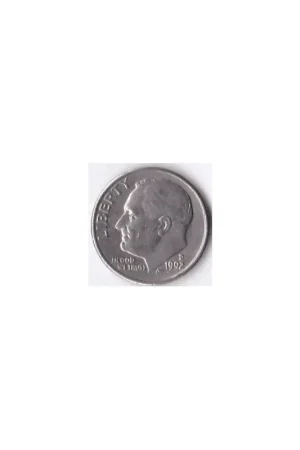 Autentyczny United States of America One Dime 1992 P Zf