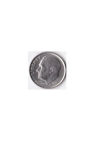 United States of America One Dime 1991 P Zf Wyprzedaż