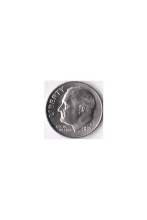 United States of America One Dime 1987 P Zf Oferta
