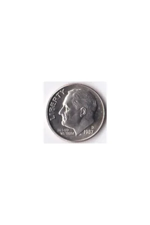 Tylko dziś United States of America One Dime 1987 D Zf