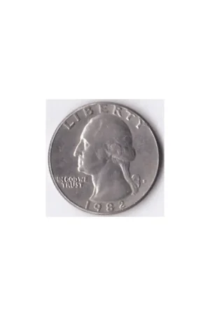 United States of America ¼ Doller 1982 D Zf+ Szybka dostawa