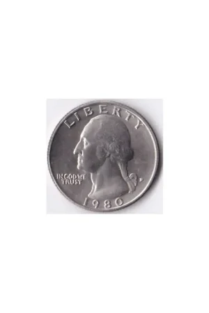 Bezpieczna płatność United States of America ¼ Doller 1980 D Zf